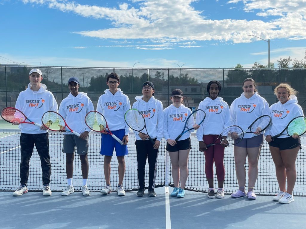 Tennis NWT Team for Canada Summer Games 2022